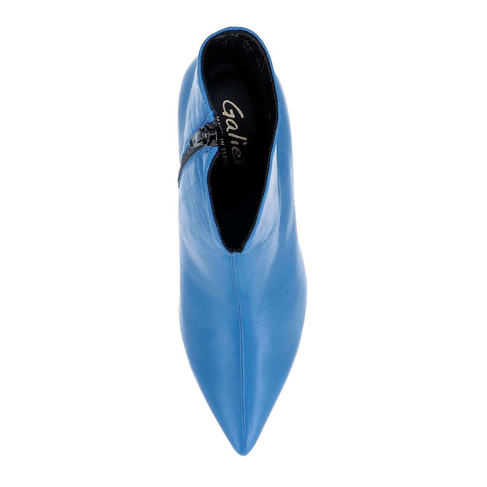 QVC Galieti Tronchetti In Pelle Con Tacco 8 Cm