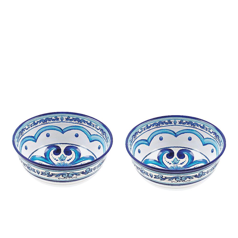 QVC Guzzini Blues Set 2 contenitori Diametro 22 cm