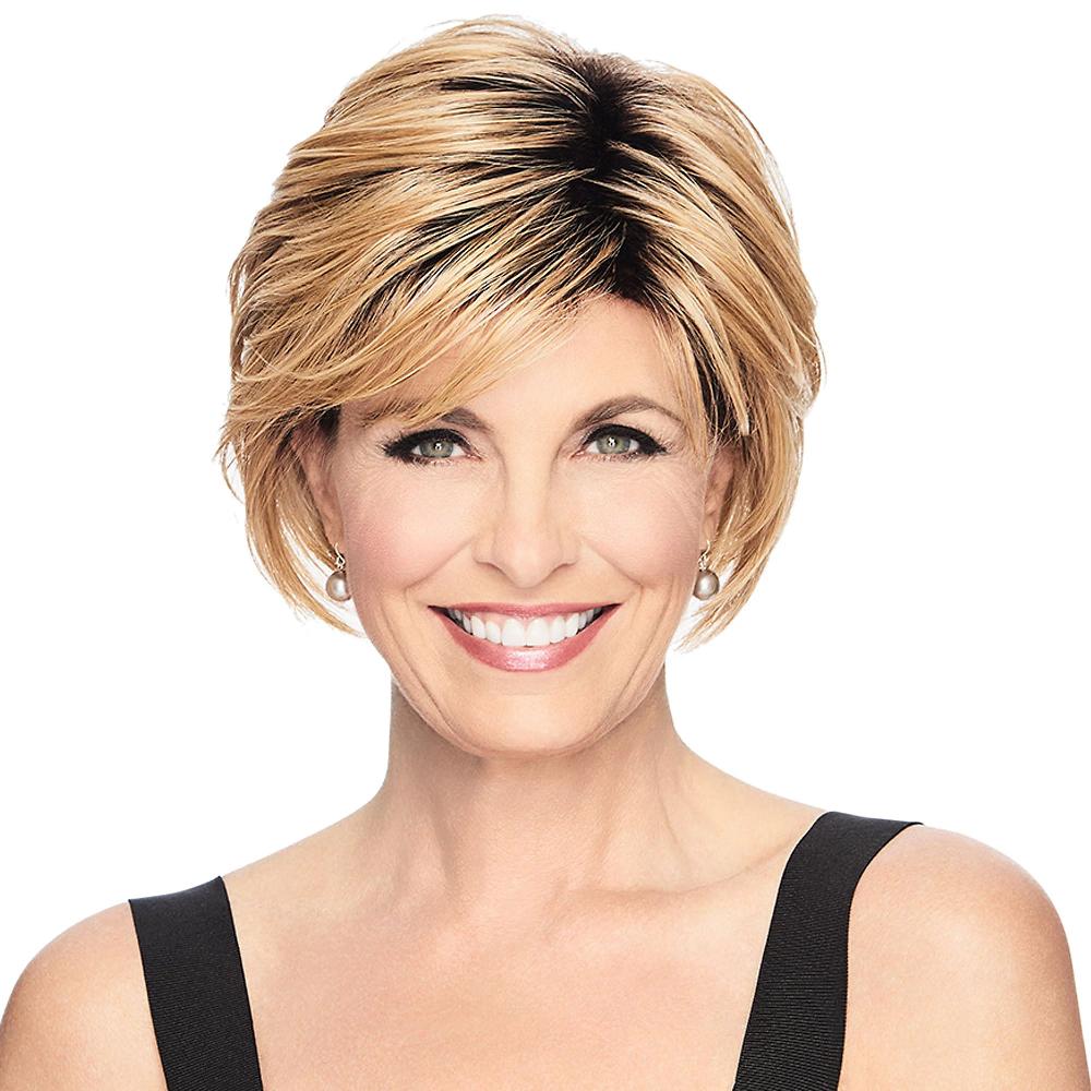 QVC Hairdo Jagged Bob Parrucca Caschetto