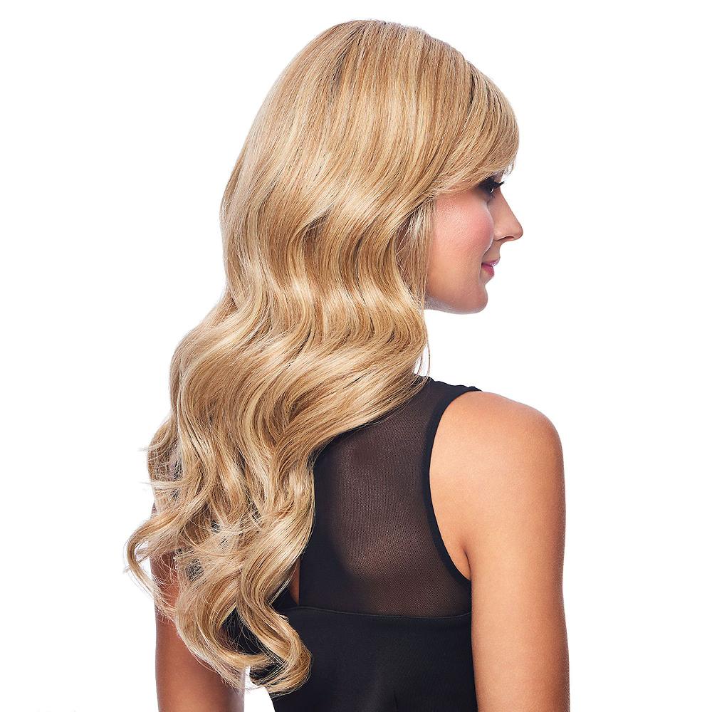 QVC Hairdo Parrucca Lunga Mossa Frangia Laterale