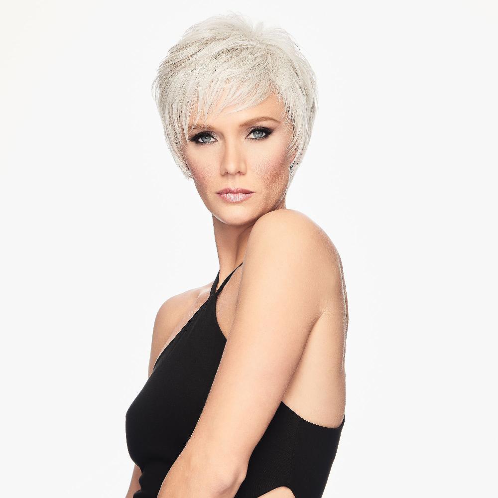 QVC HairDo Short Shag Parrucca Corta Con Frangia