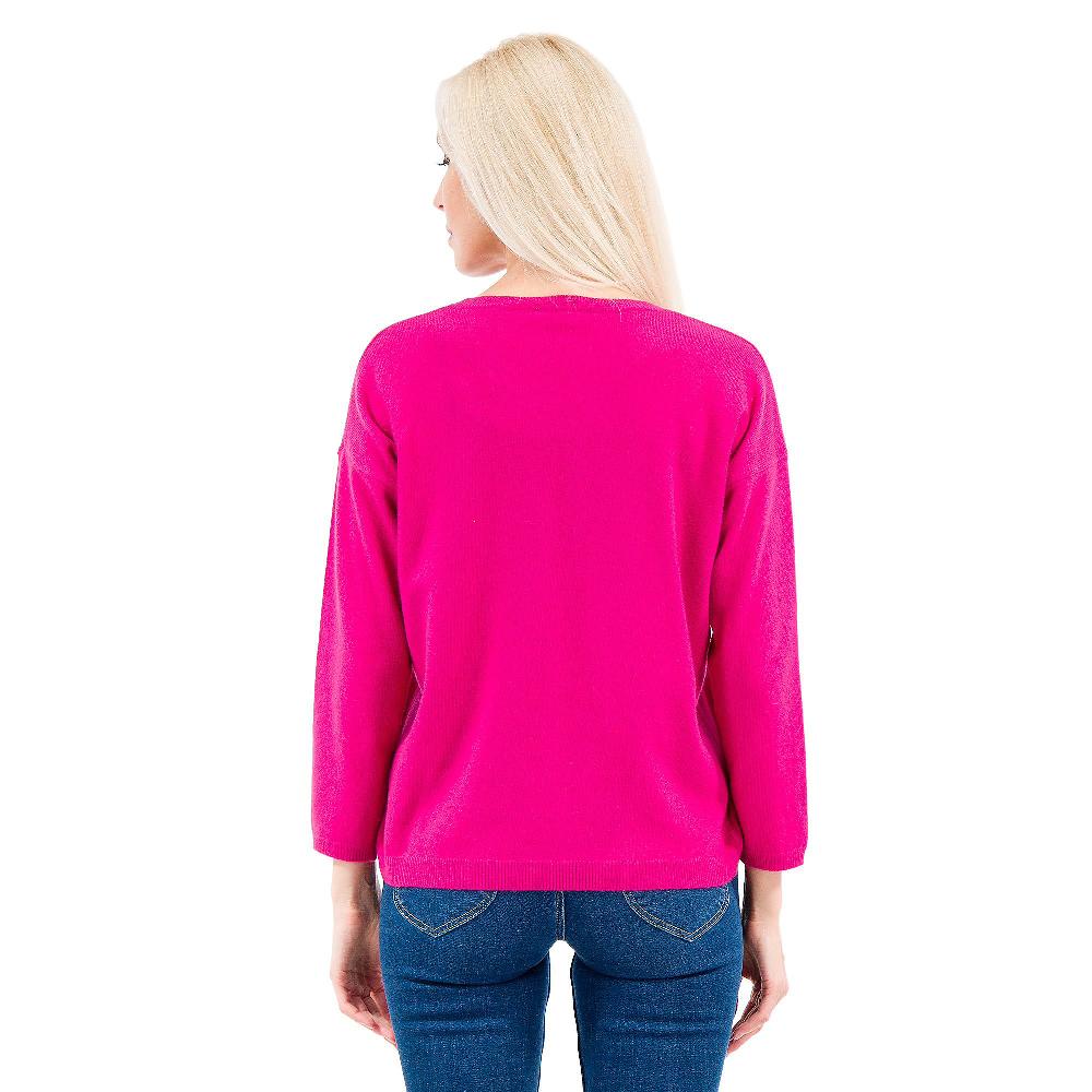 QVC HEKLA Maglia A Scatola Con Scollo Tondo