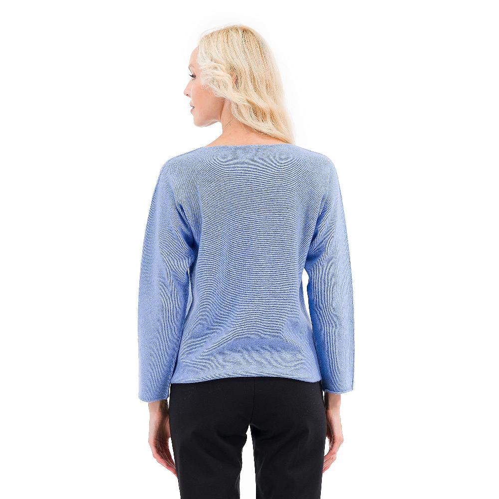 QVC HEKLA Maglia Scollo A Barca In Misto Cachemire