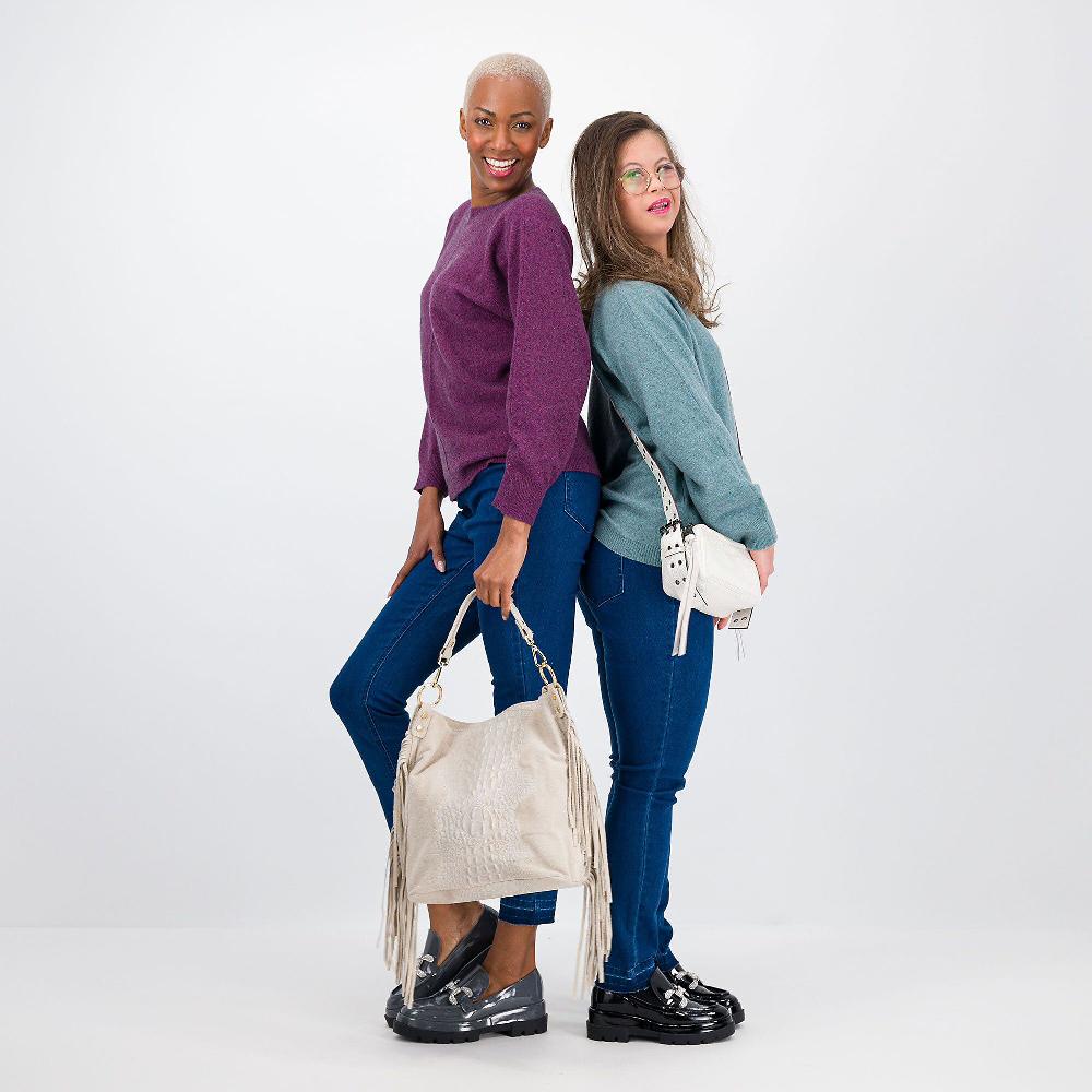 QVC HEKLA Maglia Scollo Barca In Misto Lana