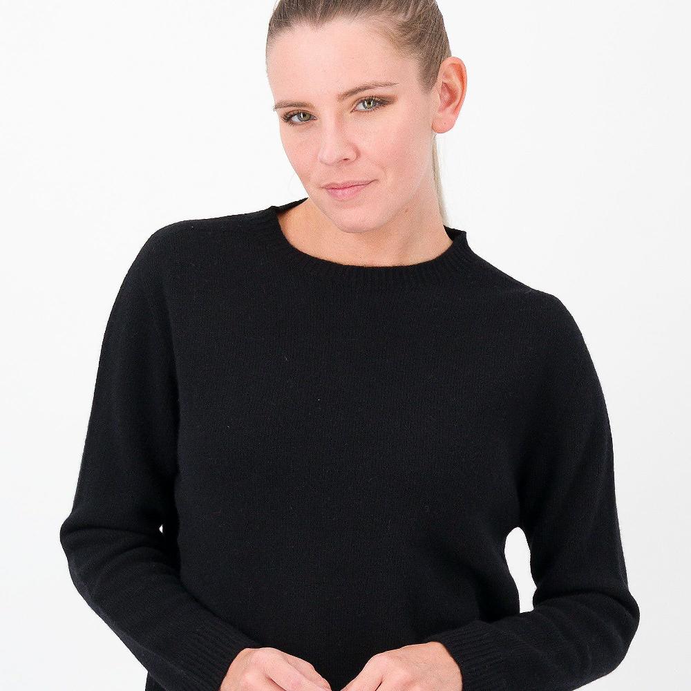 QVC HEKLA Maglia Scollo Tondo Linea A Scatola