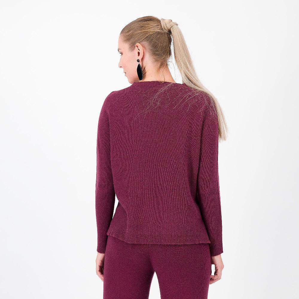QVC HEKLA Maglia Scollo Tondo Linea A Scatola