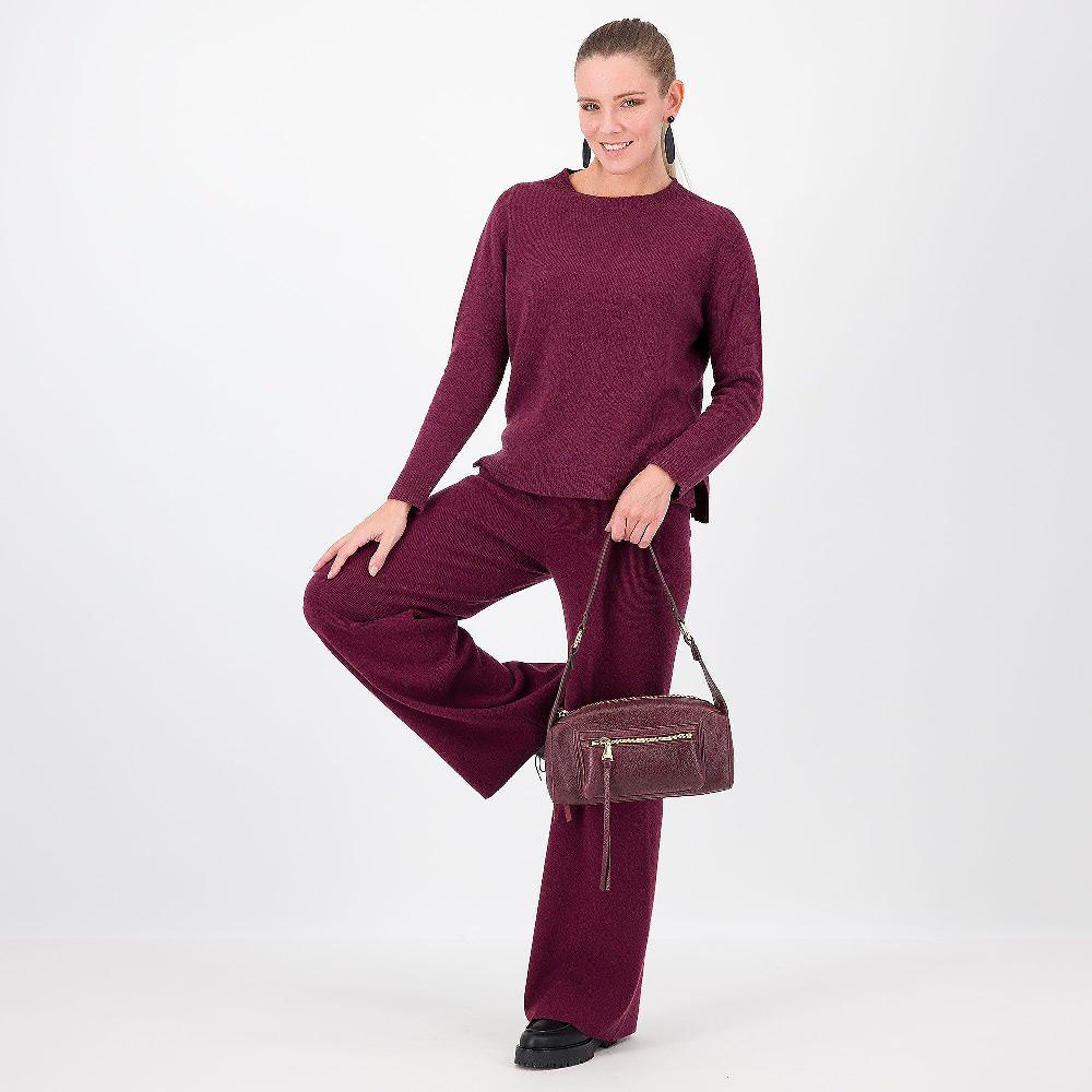 QVC HEKLA Maglia Scollo Tondo Linea A Scatola