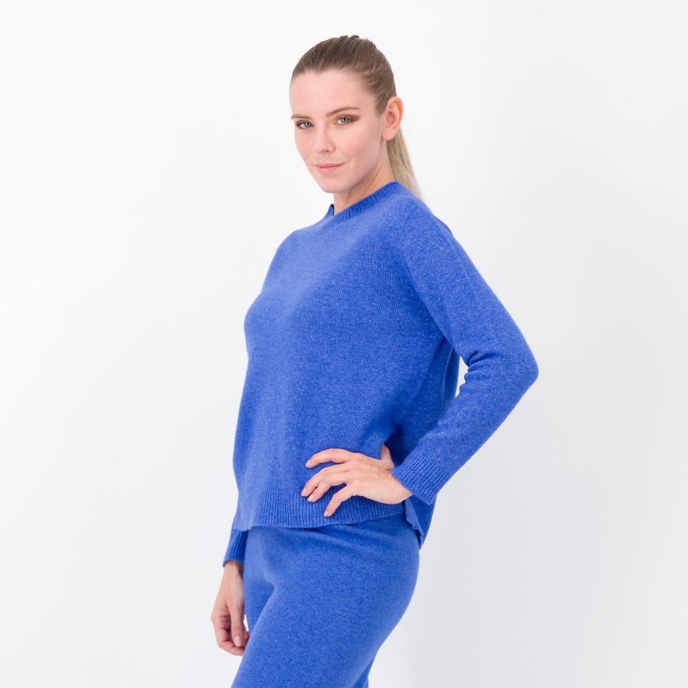 QVC HEKLA Maglia scollo tondo linea a scatola