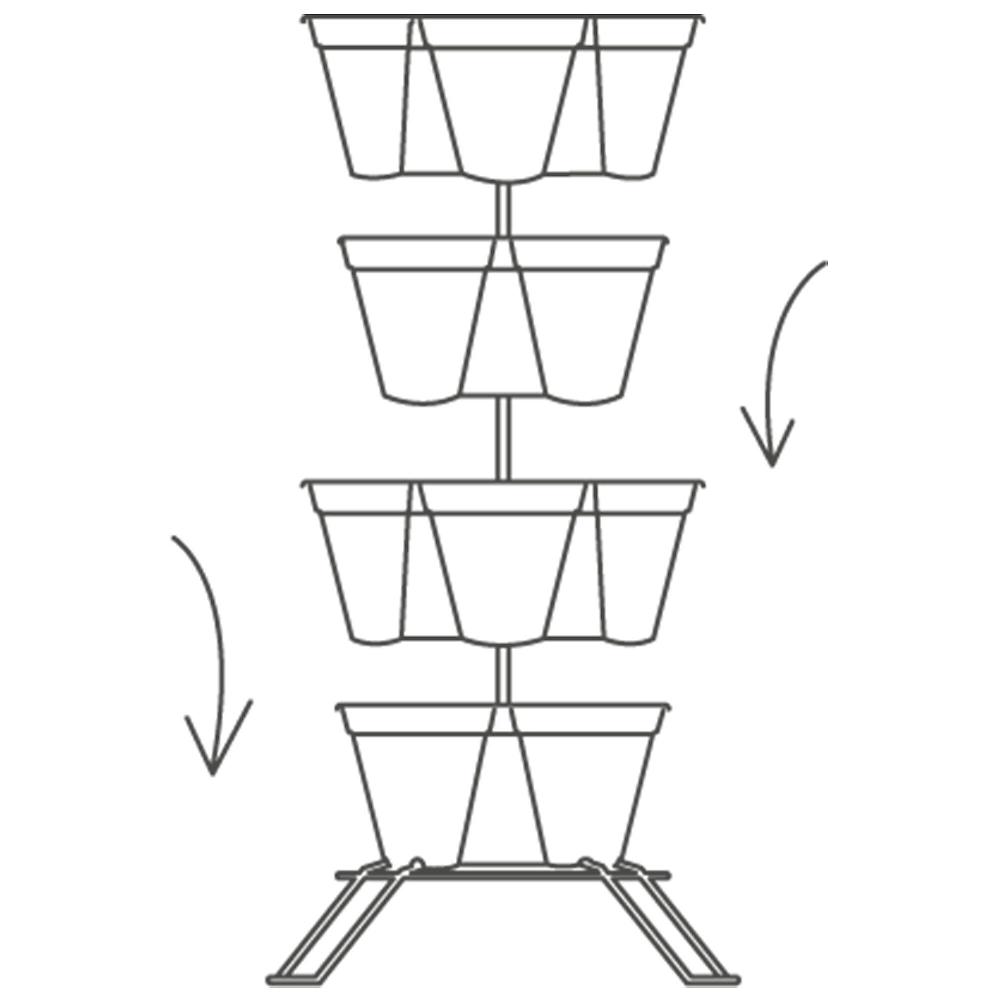 QVC Hexagro Poty L: Kit Per 40 Piante