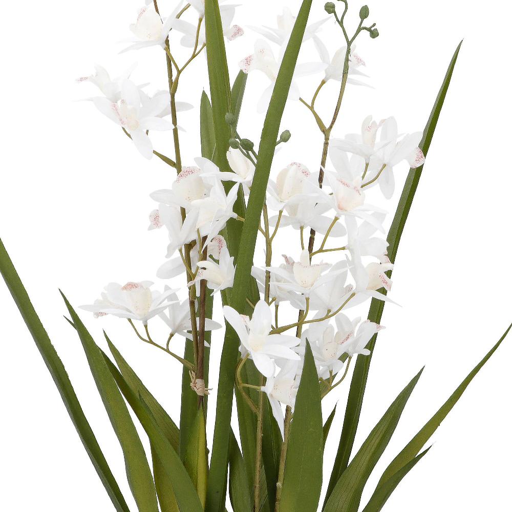 QVC Home Reflections Vaso Con Mini Orchidee Finte