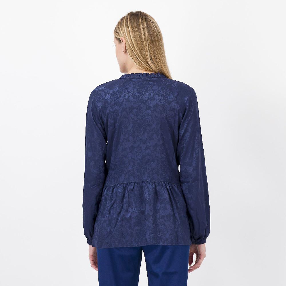 QVC Isaac Mizrahi Live Blusa In Raso Cangiante