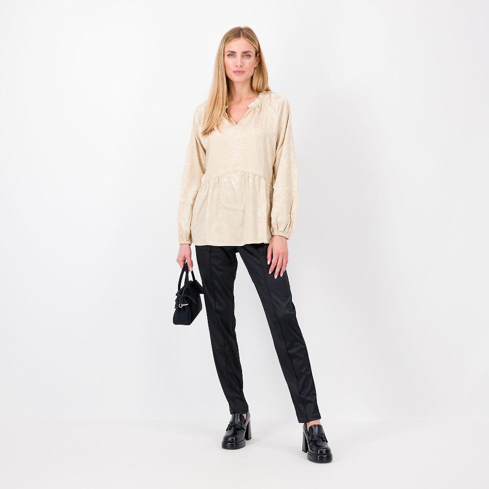 QVC Isaac Mizrahi Live Blusa In Raso Cangiante