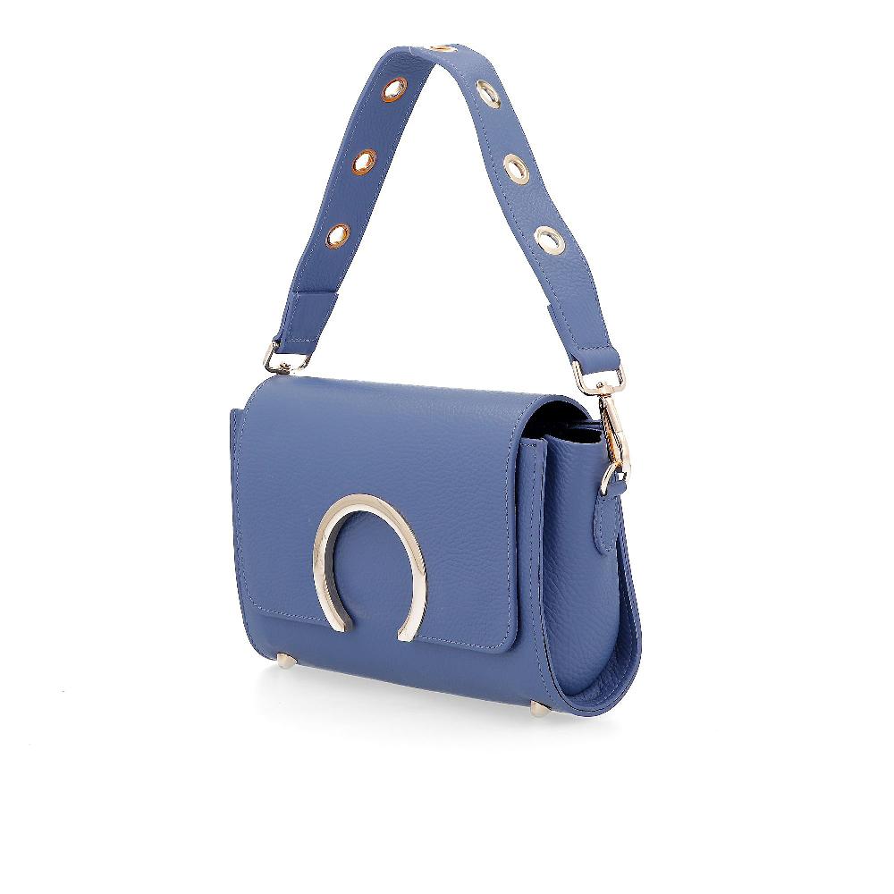 QVC Le Corone Bags Borsa A Spalla In Pelle Nema