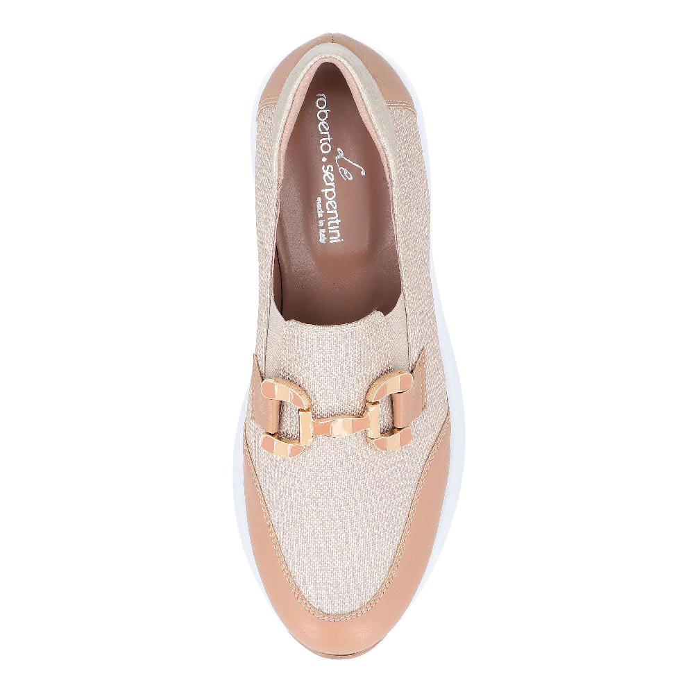 QVC Le Serpentini Sneaker Slip On Con Morsetto