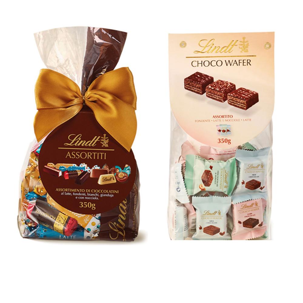 QVC Lindt Kit: Choco Wafer (350 g) + Praline (350 g)