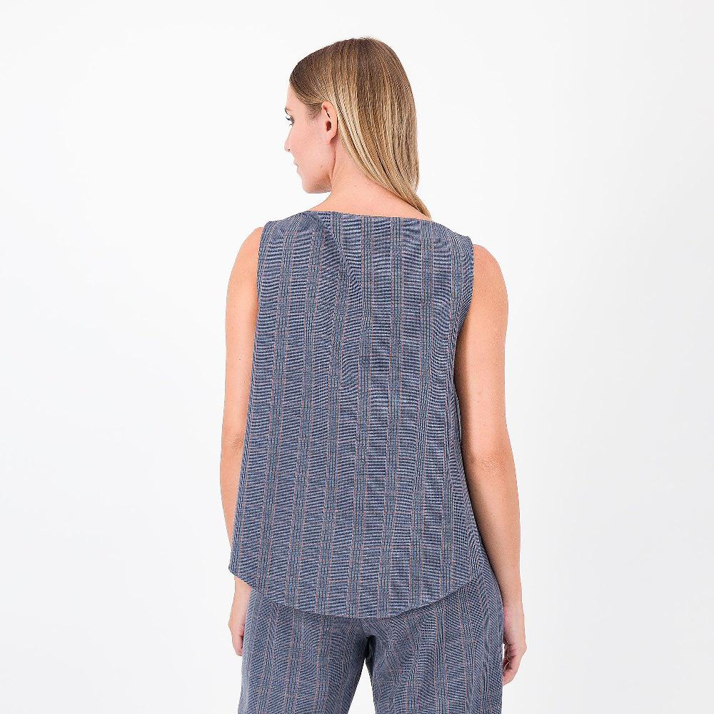 QVC LUCREZIA SCIORTINO Gilet In Principe Di Galles