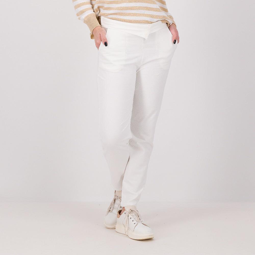 QVC LUCREZIA SCIORTINO Pantaloni a carota in felpa