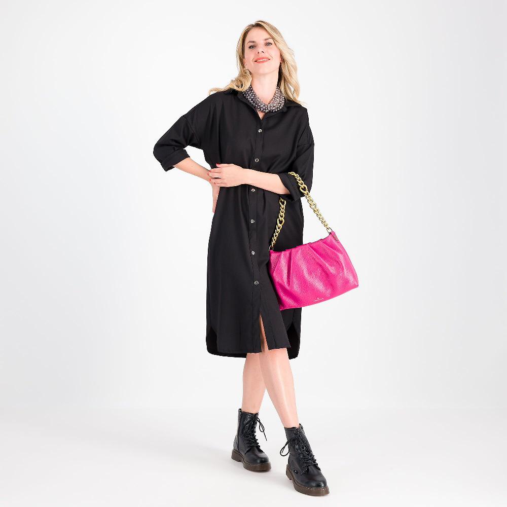 QVC M'ama Abito Chemisier In Twill Misto Viscosa