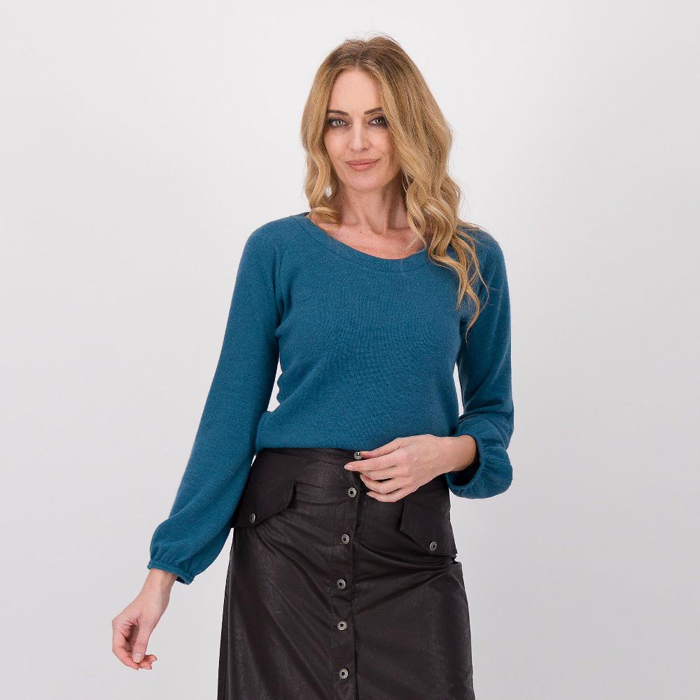 QVC M’ama Maglia con maniche lunghe balloon