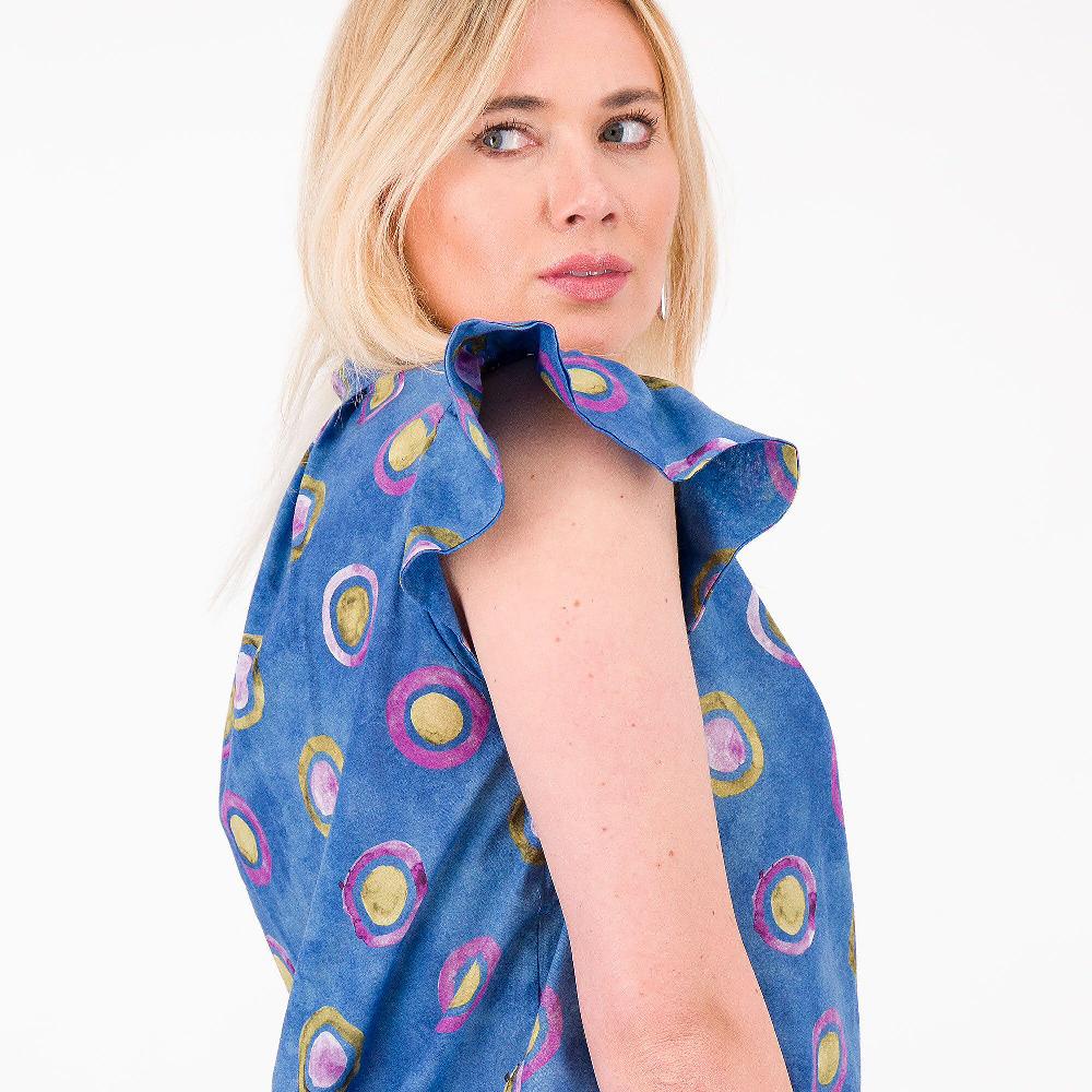 QVC M'ama Maglia Fantasia In Mussola Di Cotone