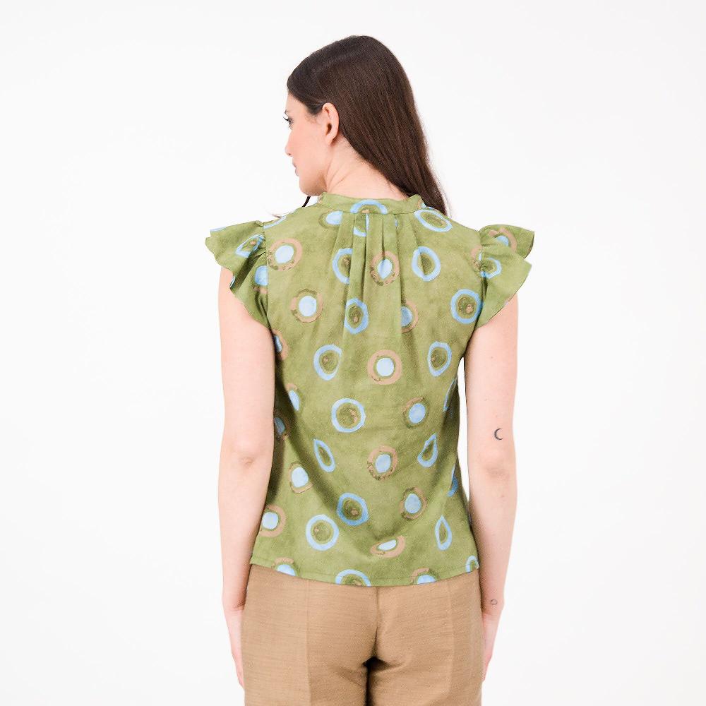 QVC M'ama Maglia Fantasia In Mussola Di Cotone