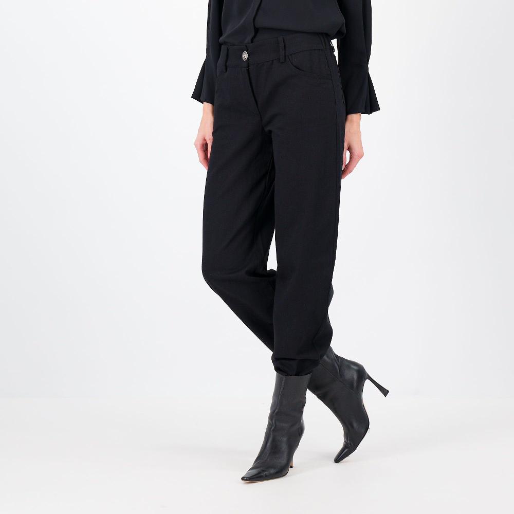 QVC M'ama Pantaloni balloon in jeans di cotone