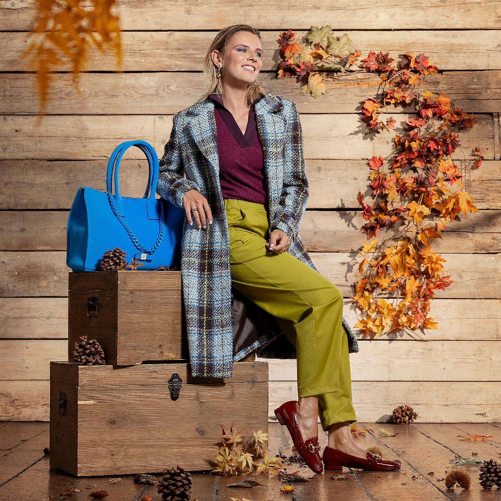 QVC M'ama Pantaloni Balloon In Twill Tecnico