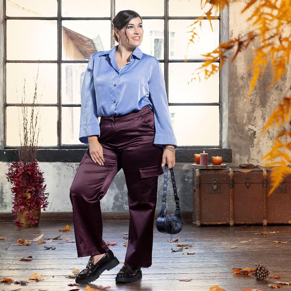 QVC M'ama Pantaloni Cargo Alla Caviglia