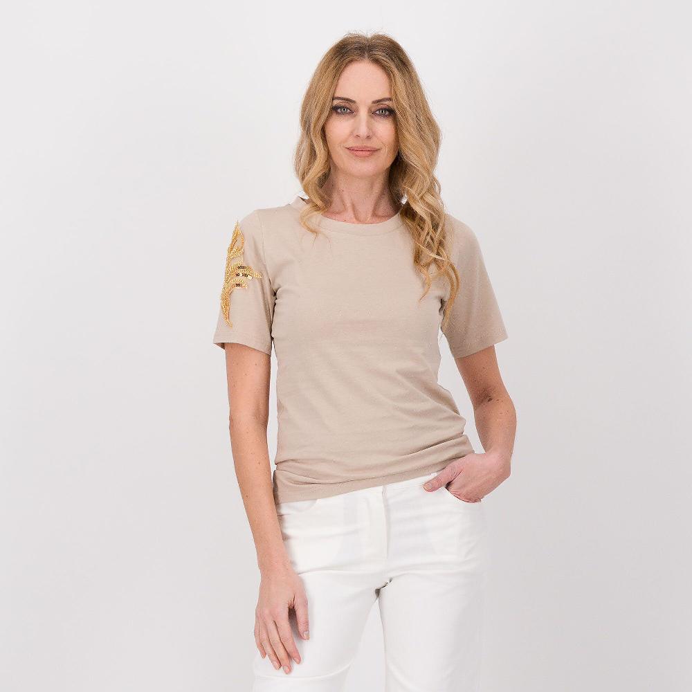 QVC M’ama T-shirt in jersey di cotone stretch