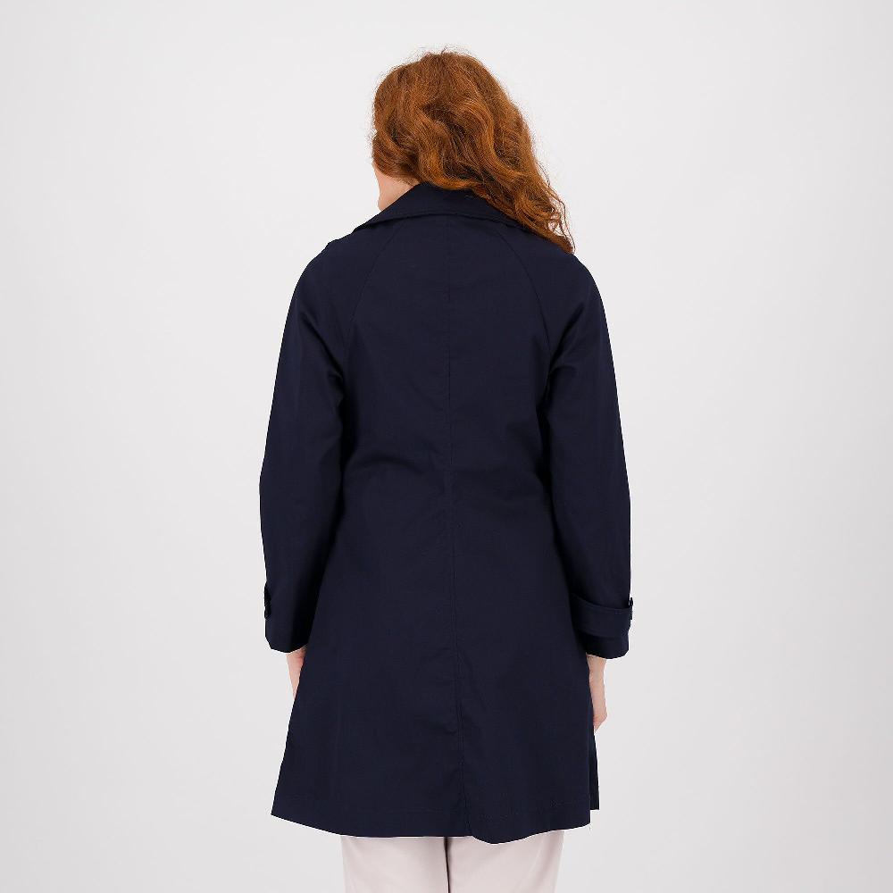 QVC M’ama Trench Monopetto In Gabardina Di Cotone