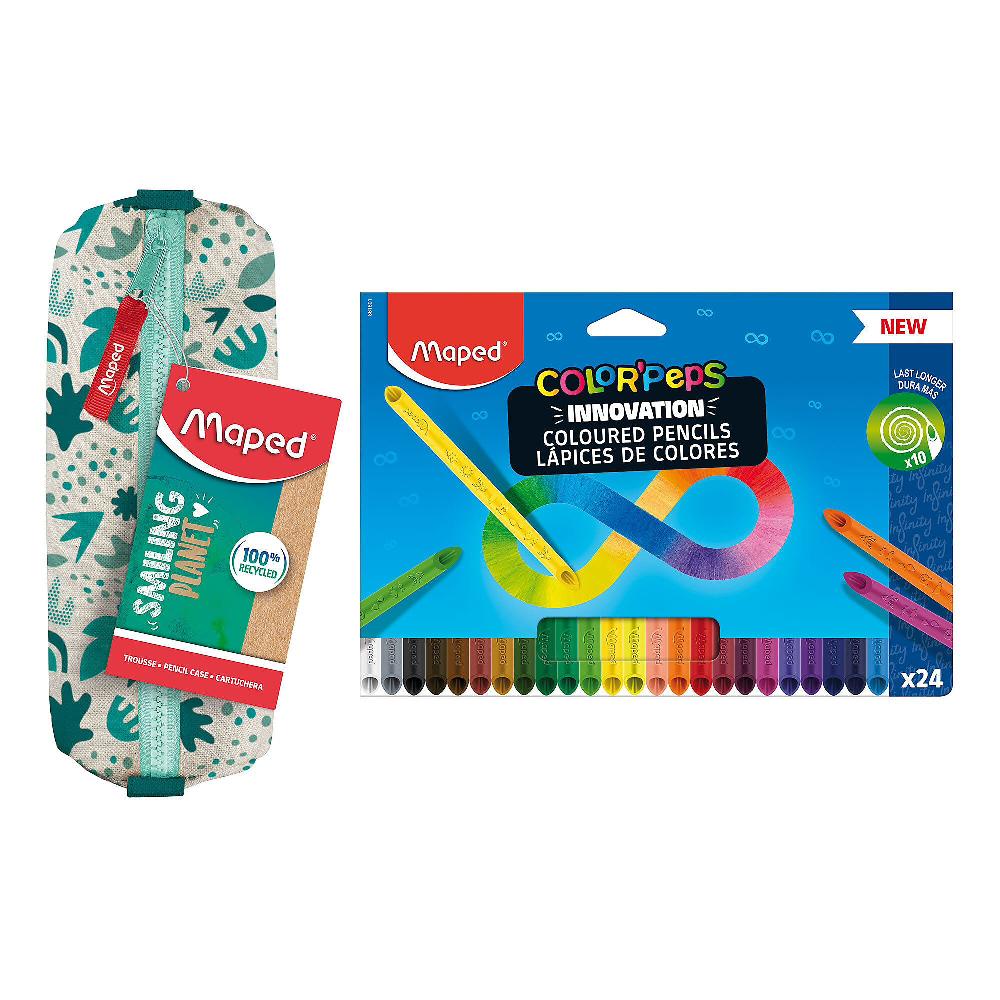 QVC Maped 24 Pastelli Infinity Con Astuccio