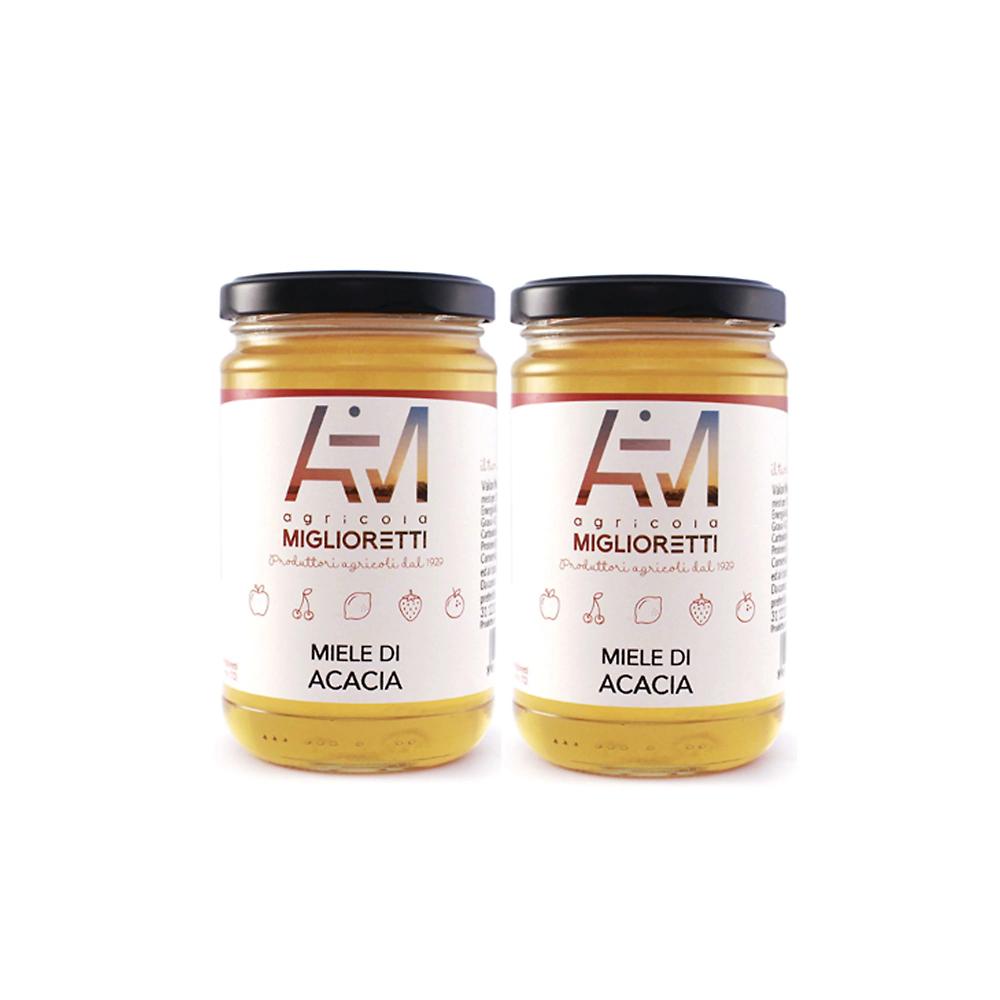 QVC Miglioretti 2 confezioni di Miele di acacia