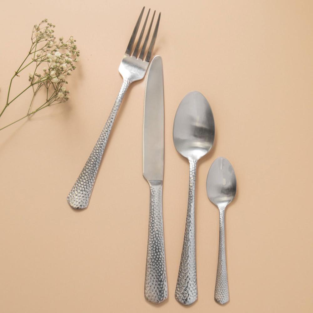 QVC Mikasa Broadway Set 16 posate in acciaio