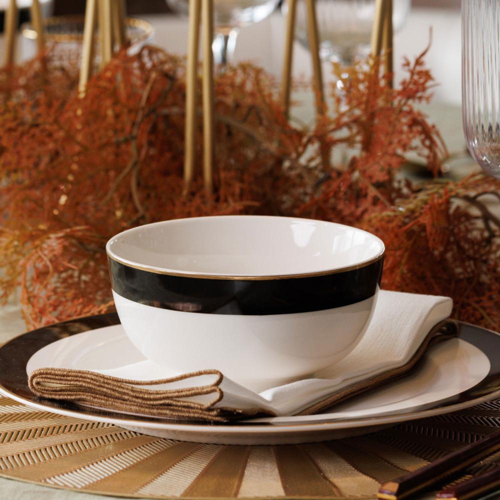 QVC Mikasa Luxe Deco 4 ciotole per cereali