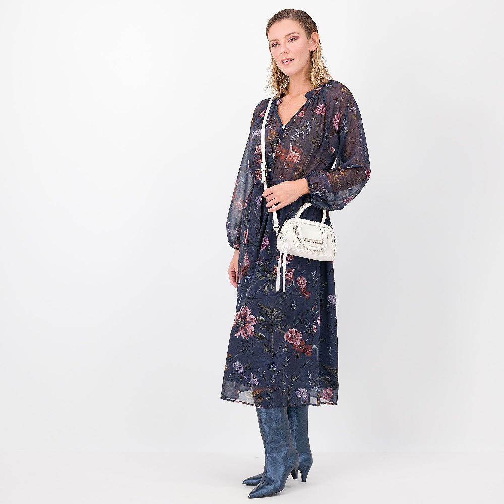QVC Mood Atelier Abito Lungo In Georgette Fantasia