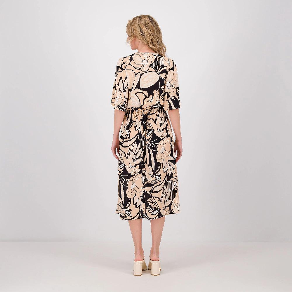 QVC Mood Atelier Abito Midi In Tela Di Viscosa