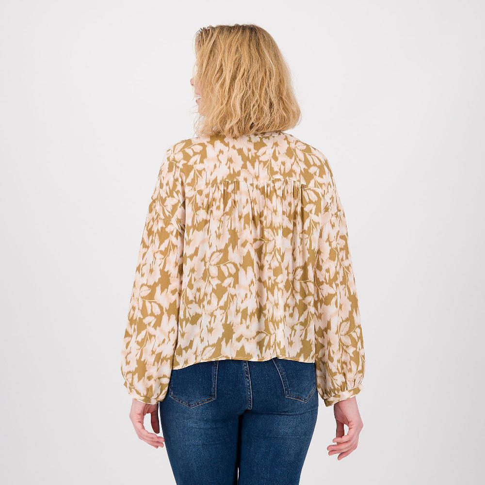 QVC Mood Atelier Blusa Fantasia In Tela Di Viscosa