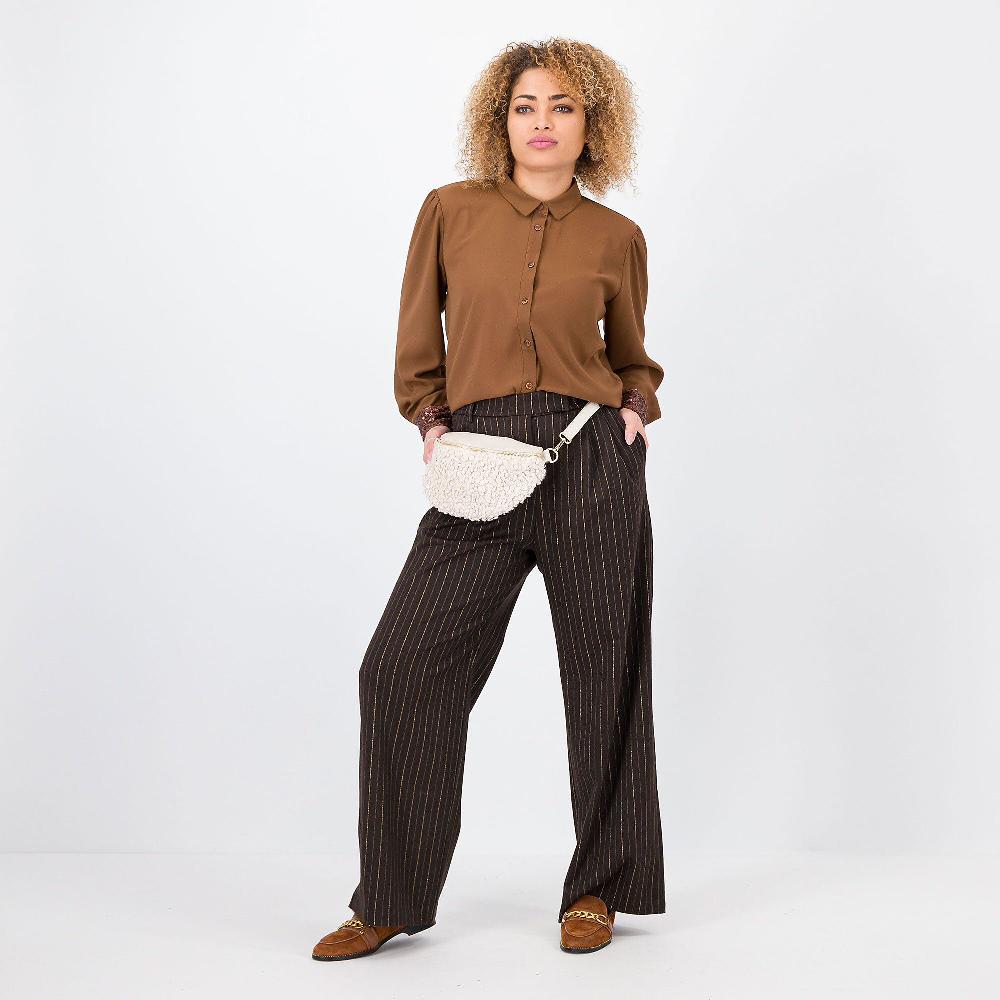 QVC Mood Atelier Camicia In Georgette Laminata
