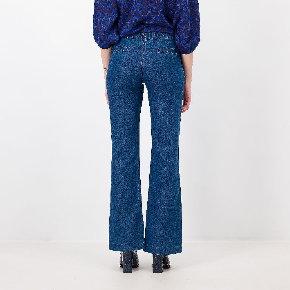 QVC Mood Atelier Jeans A Zampa Con Tasche