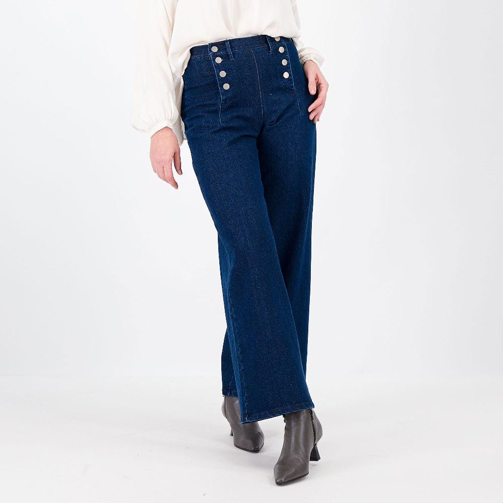QVC Mood Atelier Jeans ampi con bottoni