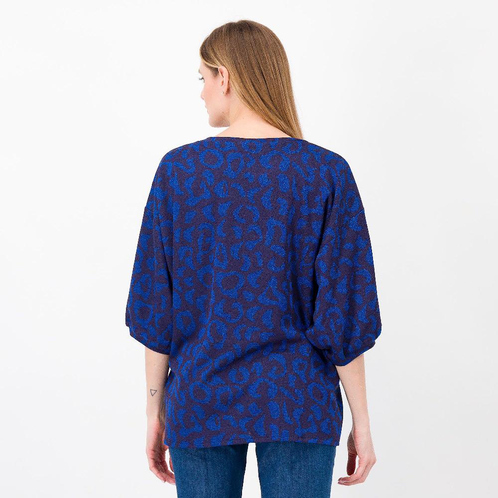 QVC Mood Atelier Maglia Maculata Con Filato Lamé