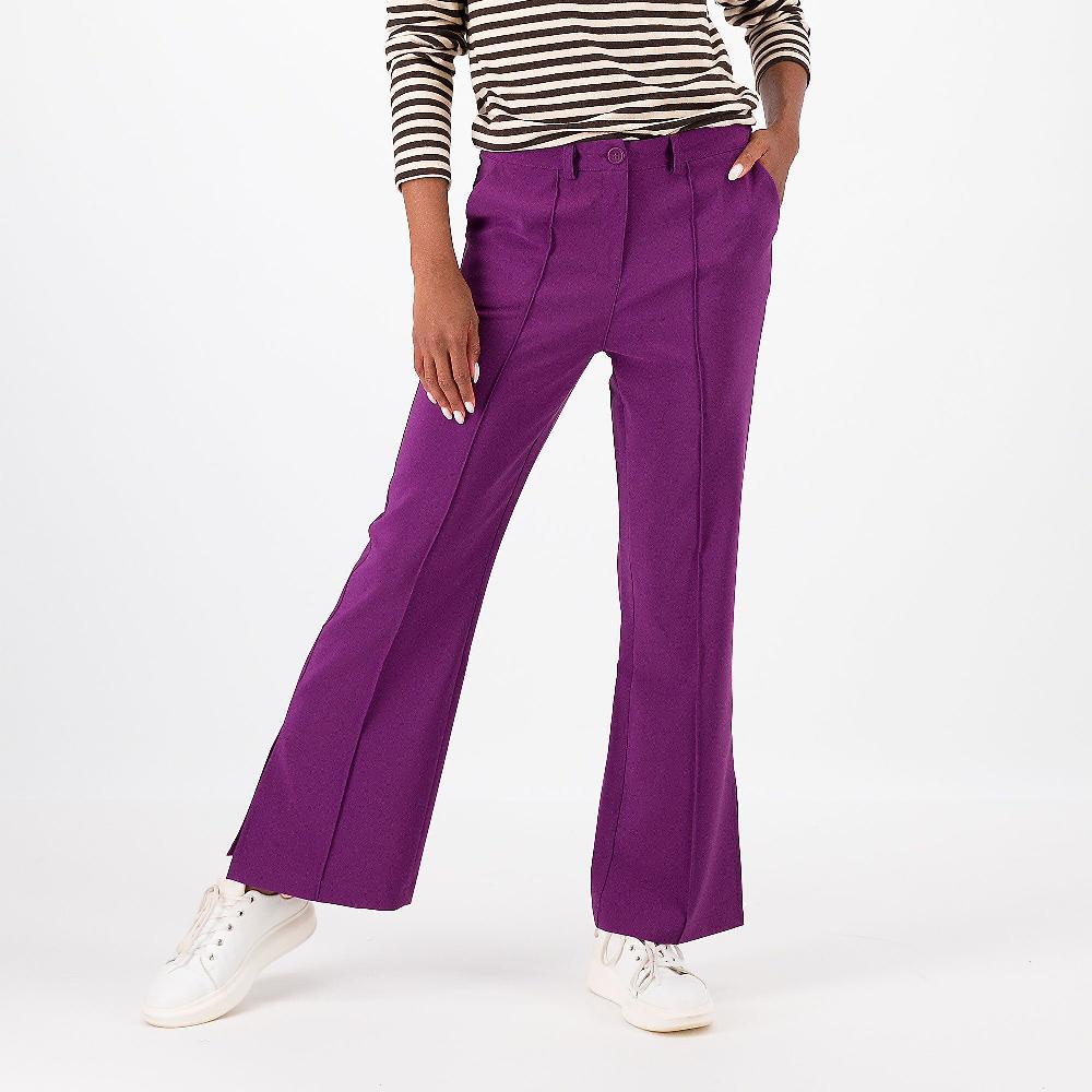 QVC Mood Atelier Pantaloni bootcut con spacchi