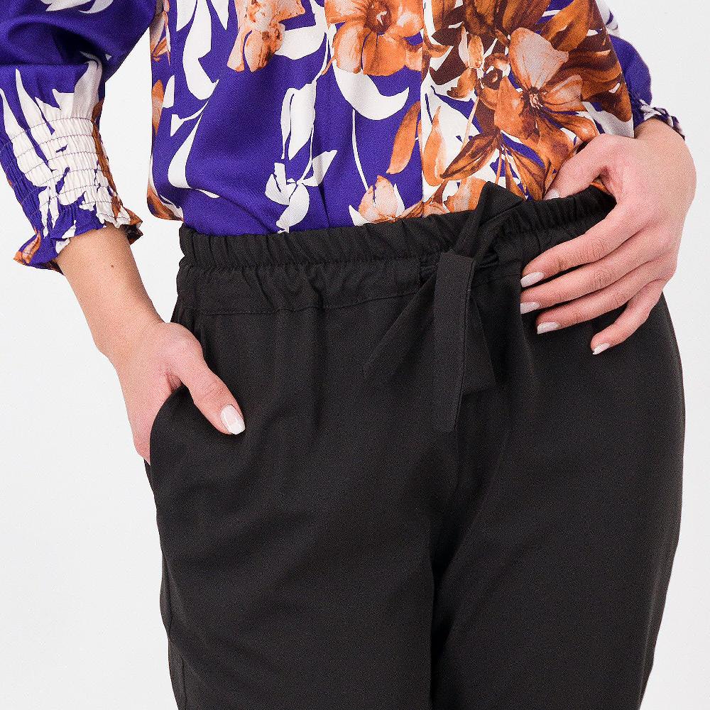 QVC Mood Atelier Pantaloni Jogger Con Risvolto