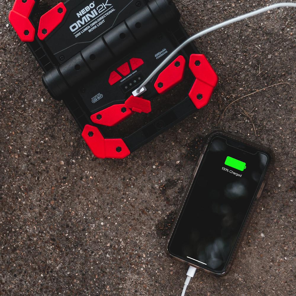 QVC Nebo Luce Omindirezionale OMNI 2K + Power Bank