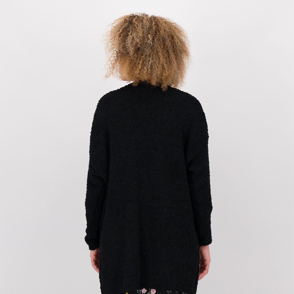 QVC Nina Leonard Cardigan In Maglia Popcorn