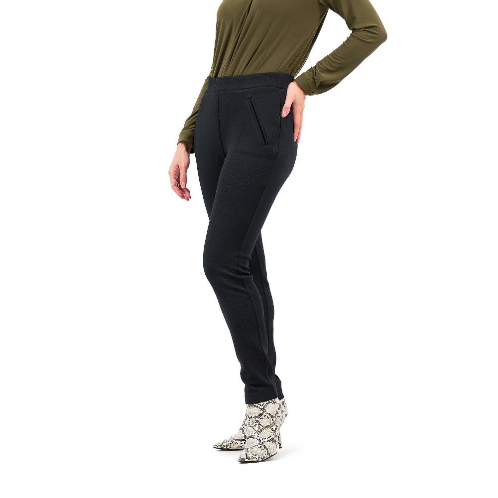 QVC Nina Leonard Pantaloni slim in scuba