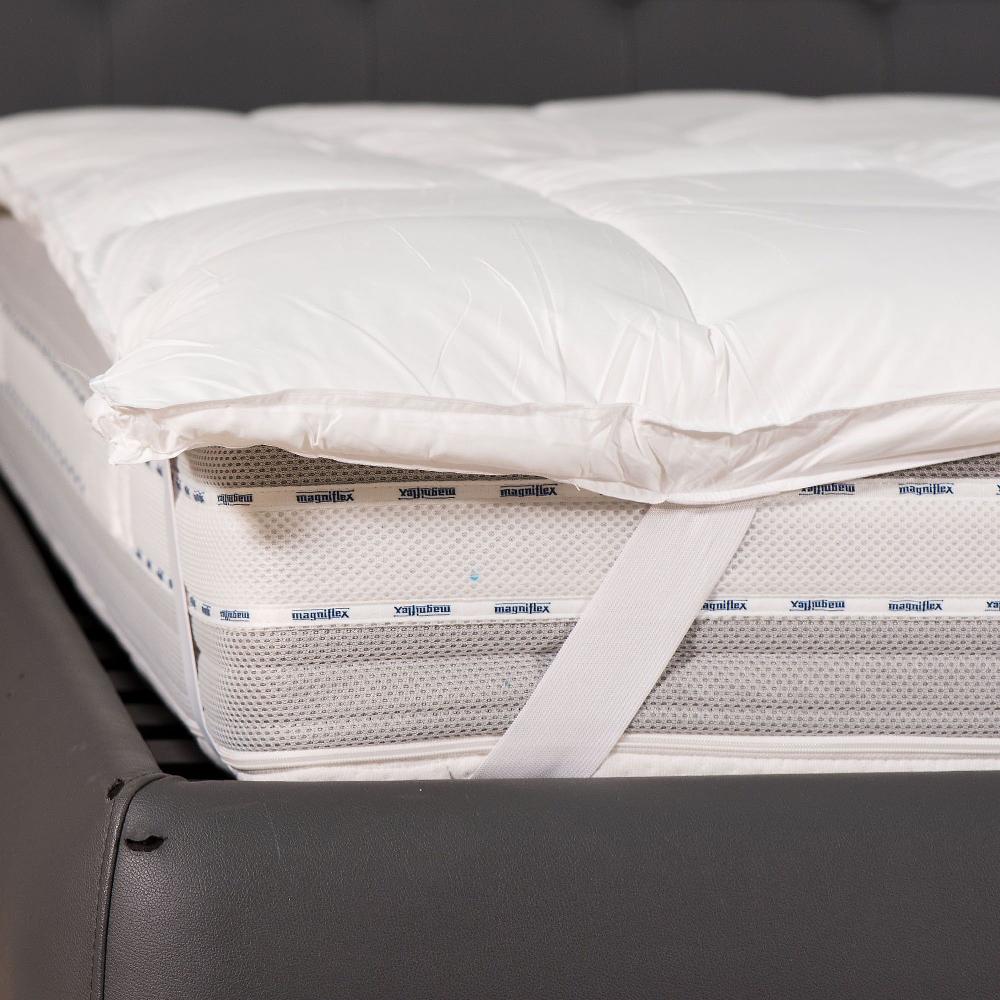 QVC Nuage Argenté Topper Imbottito In Microsfere