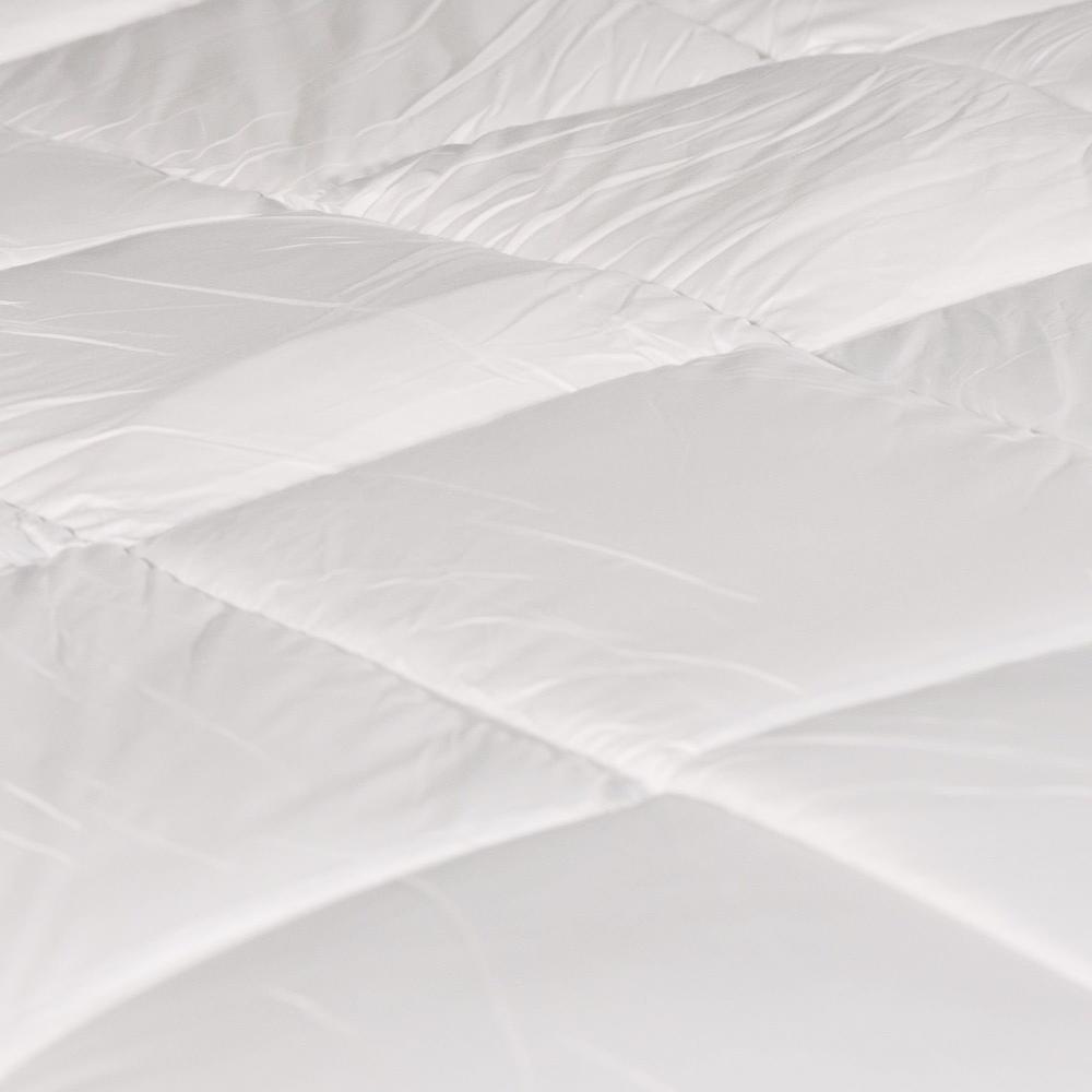 QVC Nuage Argenté Topper Imbottito In Microsfere