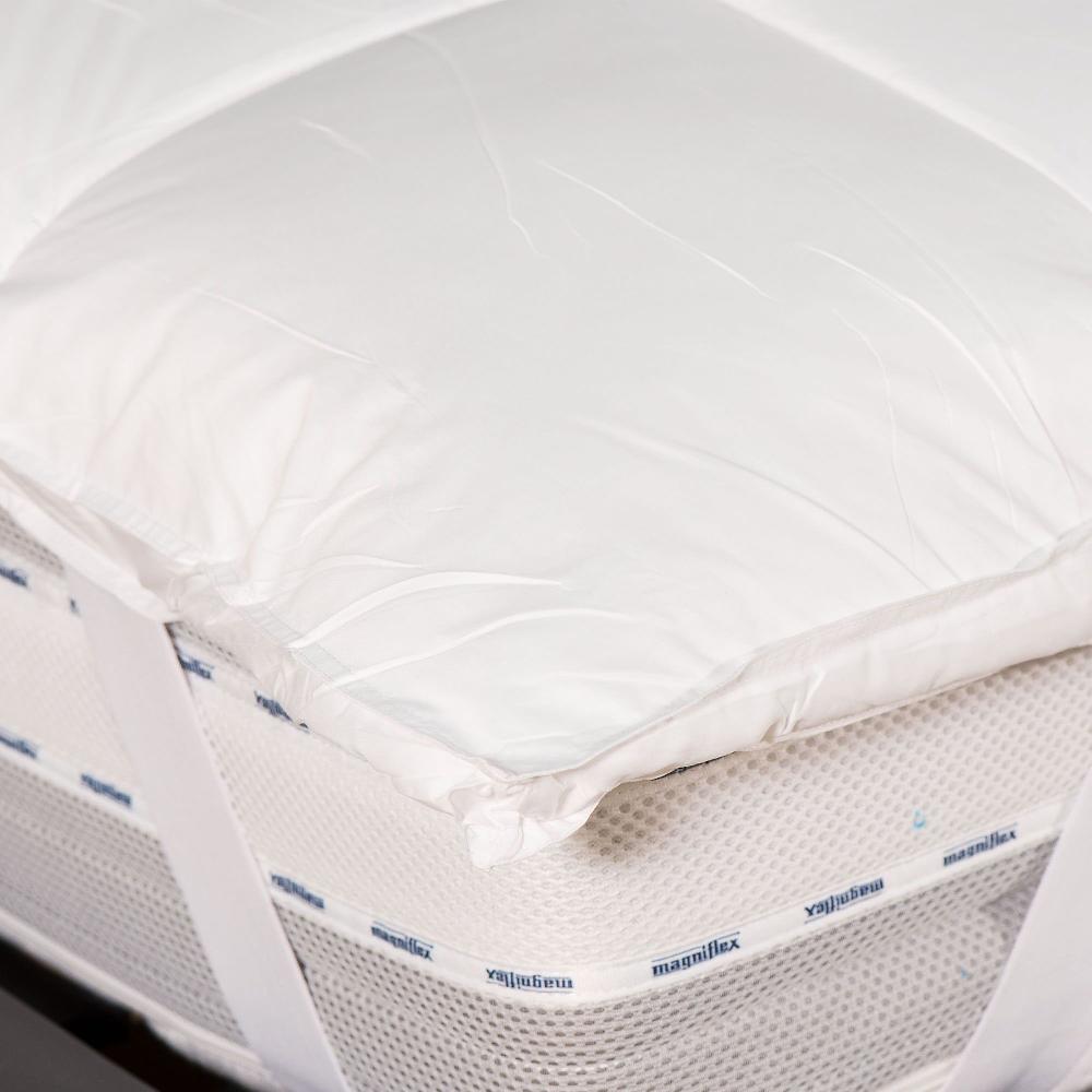 QVC Nuage Argenté Topper Imbottito In Microsfere