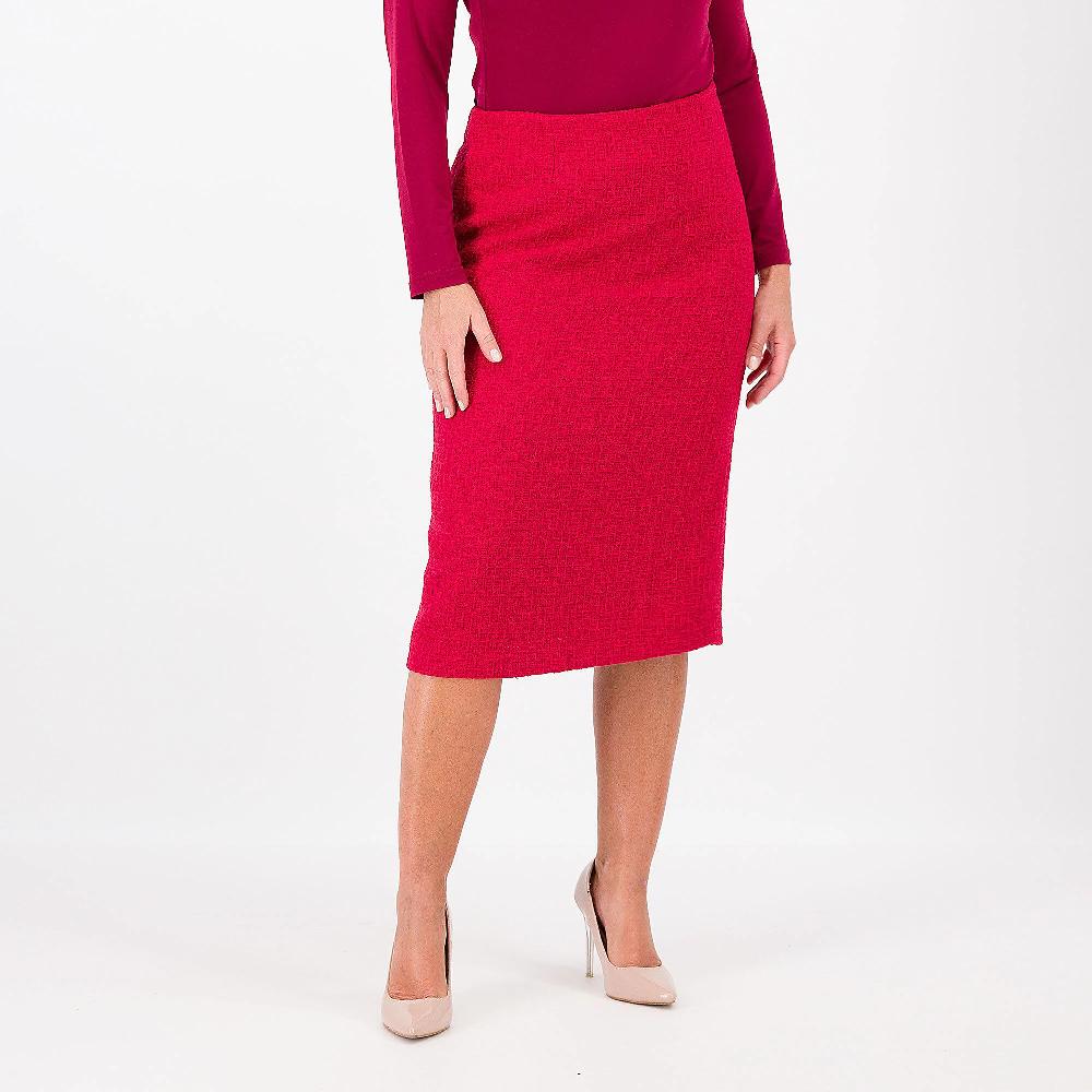 QVC Officina della Moda Gonna in tweed foderata